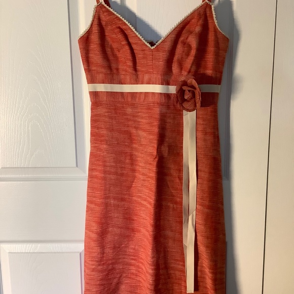 Sandra Angelozzi Linen Dress 36 - Picture 2 of 9